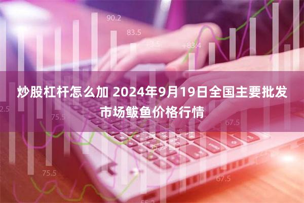 炒股杠杆怎么加 2024年9月19日全国主要批发市场鲅鱼价格行情