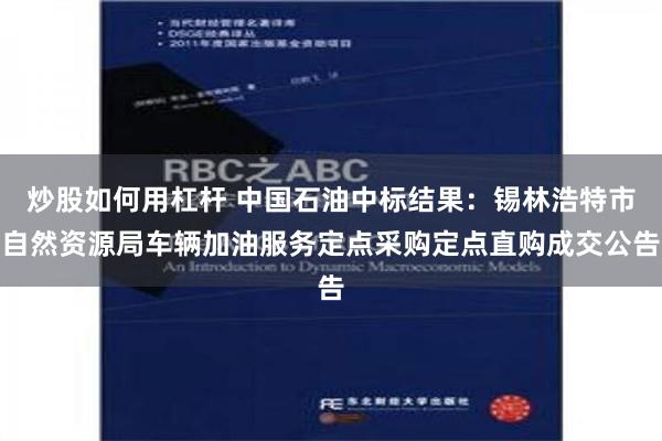 炒股如何用杠杆 中国石油中标结果：锡林浩特市自然资源局车辆加油服务定点采购定点直购成交公告